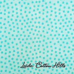 Tela para patchwork con lunares en tonos agua ∙ Leida Cotton Hills