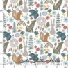 Tela para patchwork con animales y atrapasueños DESCUENTO -40 %