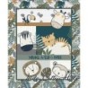 Panel tela para patchwork con animales de la selva ∙ Leida Cotton Hills