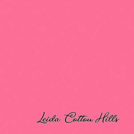 Tela lisa para patchwork en color rosa fuerte ∙ Leida Cotton Hills