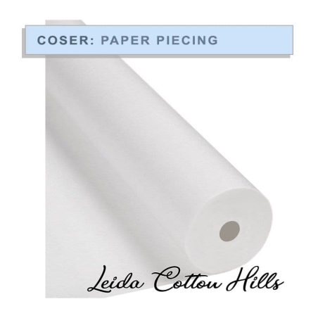 Soporte para paper piecing, se retira rasgando ∙ Leida Cotton Hills