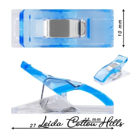 Medidas de las pinzas pequeñas para costura ∙ Leida Cotton Hills