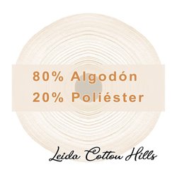 Guata mezcla  con 80% algodón y 20% poliéster de Cottnatur ∙ Leida Cotton Hills