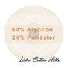 Guata mezcla  con 80% algodón y 20% poliéster de Cottnatur ∙ Leida Cotton Hills