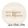 Guata mezcla 50-50 algodón ultralimpio - bambú de Cottnatur ∙ Leida Cotton Hills