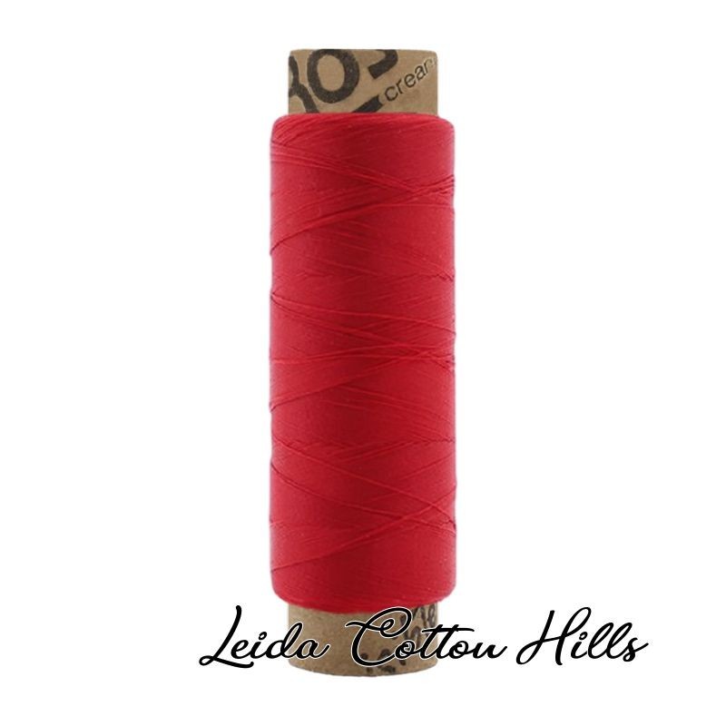 Hilo invisible en color 504 rojo grosella de Roselló ∙ Leida Cotton Hills Hilo invisible en color 504 rojo grosella de Roselló ∙ Leida Cotton Hills