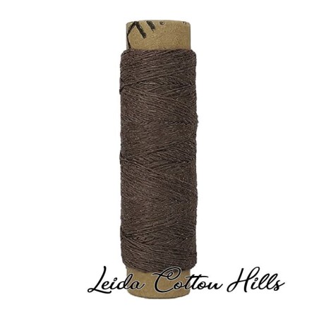 Hilo de lino en color 195 castaña de Roselló ∙ Leida Cotton Hills