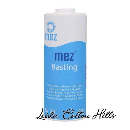 Hilo para hilvanar de algodón 50 g blanco de Mez ∙ Leida Cotton Hills