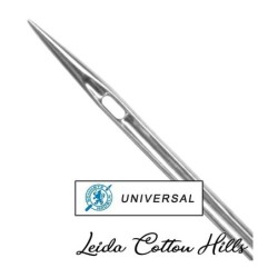 Aguja universal 80/12 con talón plano para máquina doméstica de Schmetz