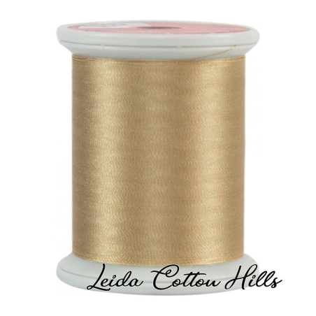 Hilo Kimono Silk 365 sésamo de Superior Threads ∙ Leida Cotton Hills