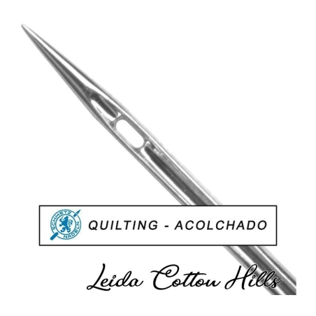 Agujas para acolchar 90/14 con talón plano para máquina doméstica de Schmetz
