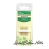 Agujas de ojo dorado para acolchado medianas N.º 9 de Clover ∙ Leida Cotton Hills