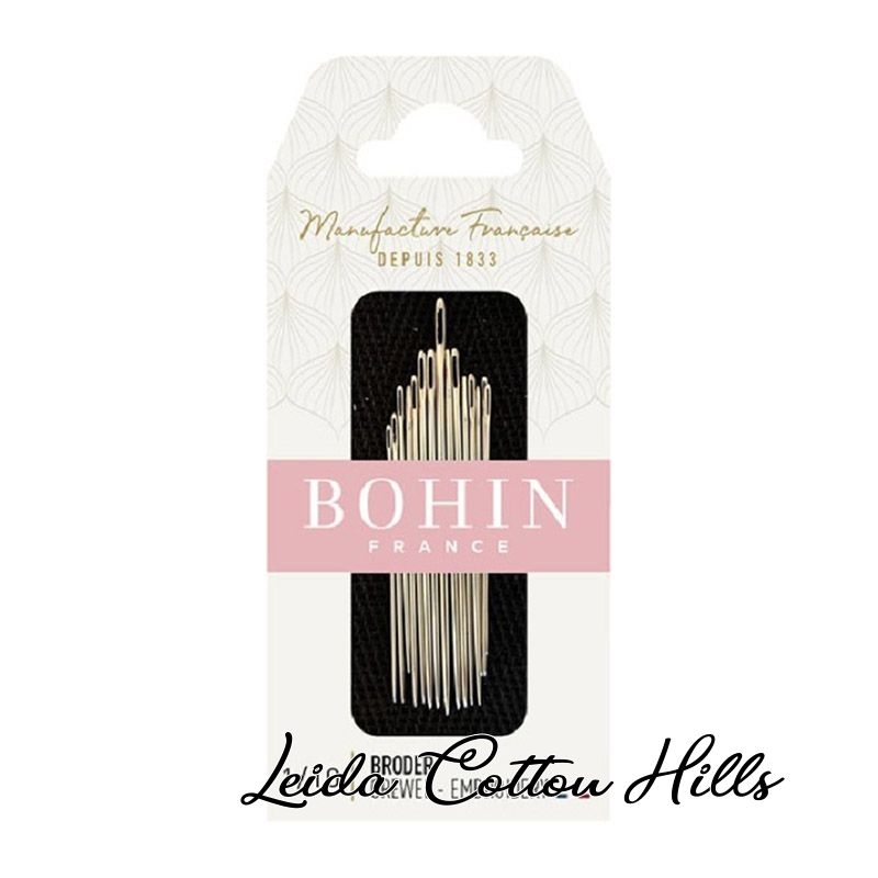 Agujas para bordar Surtido 1-10 de Bohin ∙ Leida Cotton Hills