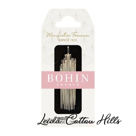 Agujas para bordar Surtido 1-10 de Bohin ∙ Leida Cotton Hills
