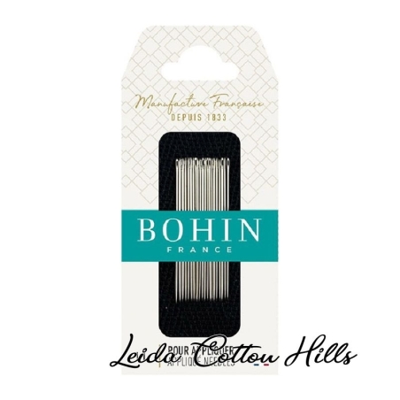 Agujas para aplicar N.º 11 de Bohin ∙ Leida Cotton Hills