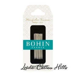 Agujas para aplicar N.º 12 de Bohin ∙ Leida Cotton Hills