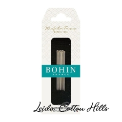 Agujas largas para aplicar N.º 12 de Bohin ∙ Leida Cotton Hills