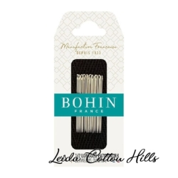 Agujas mediana para acolchar N.º 10 de Bohin ∙ Leida Cotton Hills
