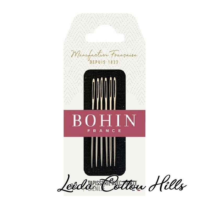 Agujas chenilla N.º 22 de Bohin ∙ Leida Cotton Hills