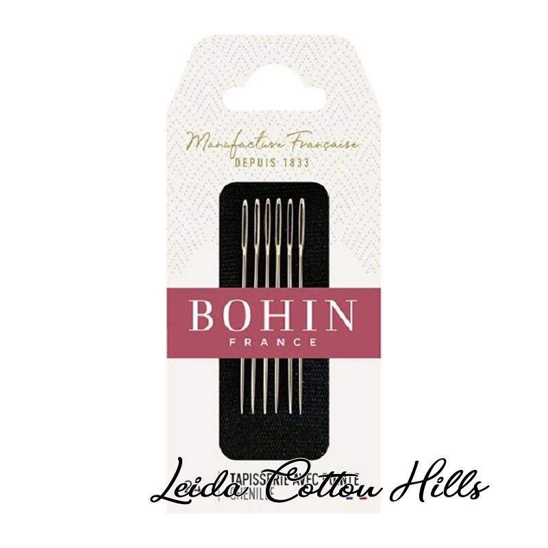 Agujas chenilla N.º 24 de Bohin ∙ Leida Cotton Hills