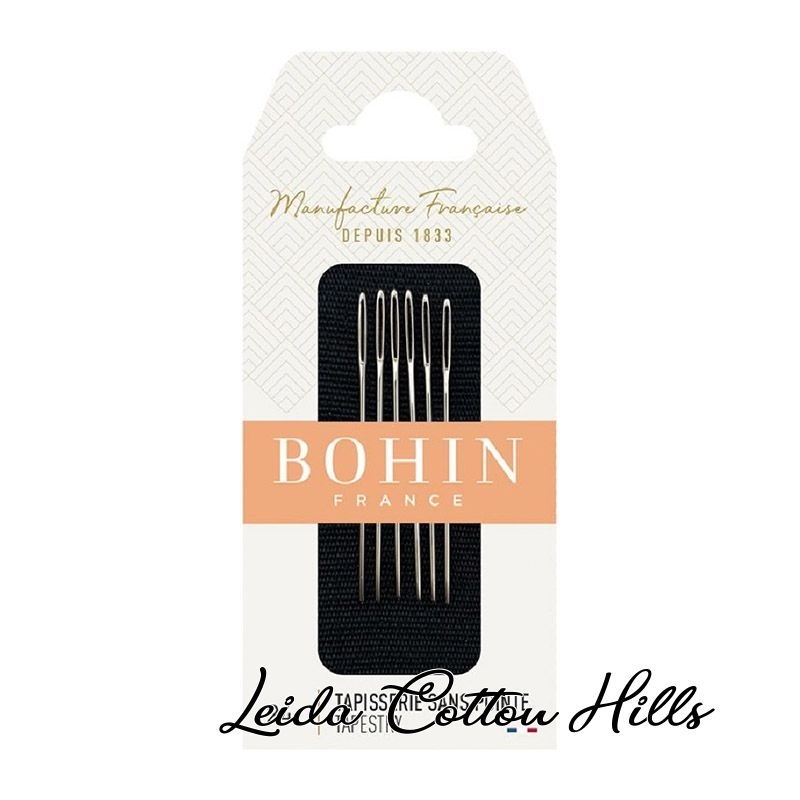Agujas de tapicería N.º 24 de Bohin ∙ Leida Cotton Hills