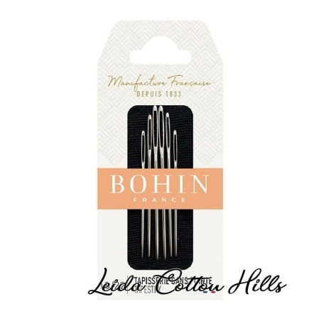 Agujas de tapicería Surtido 18-22 de Bohin ∙ Leida Cotton Hills