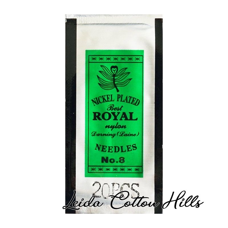 Agujas Royal N.º 8 de Nadel ∙ Leida Cotton Hills
