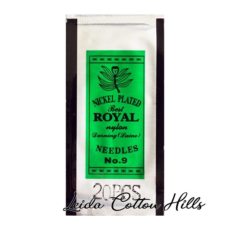 Agujas Royal N.º 9 de Nadel ∙ Leida Cotton Hills