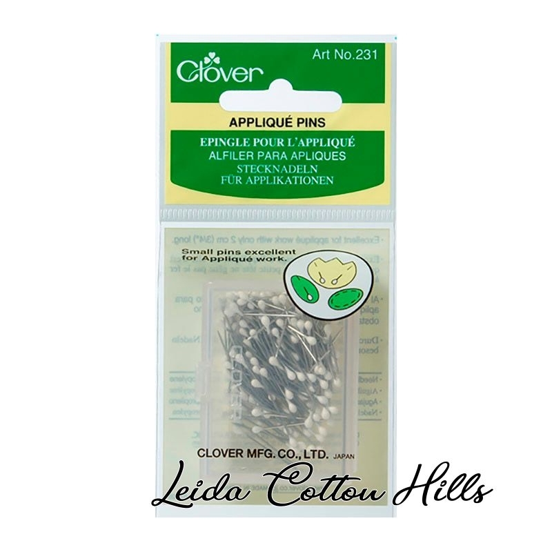 Alfileres pequeños para aplicación de Clover ∙ Leida Cotton Hills