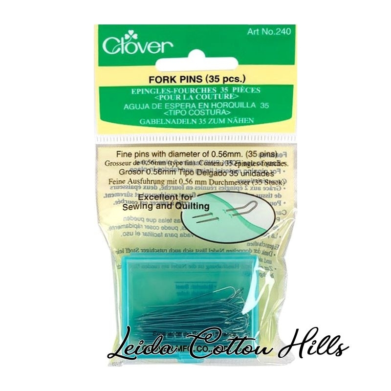 Alfileres de horquilla de Clover ∙ Leida Cotton Hills