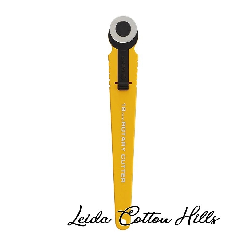 Cúter rotativo Ø 18 mm de Olfa ∙ Leida Cotton Hills