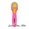 Cúter rotativo Ø 45 mm rosa de Olfa ∙ Leida Cotton Hills