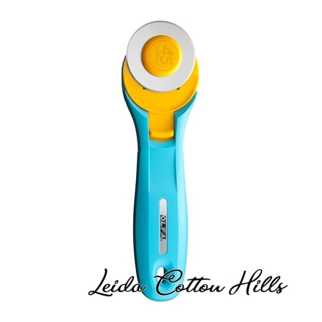 Cúter rotativo Ø 45 mm turquesa de Olfa