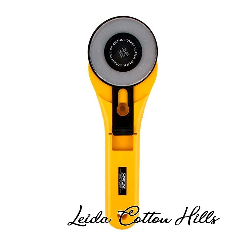 Cúter rotativo Ø 60 mm de Olfa ∙ Leida Cotton Hills