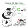 Cuchilla recta Ø 18 mm RB18-2 de Olfa