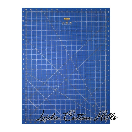 Base de corte grande azul de Ideas