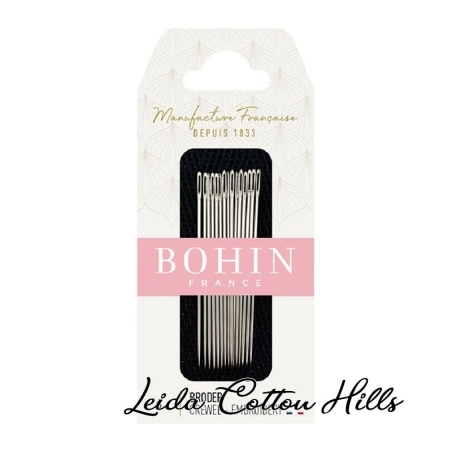 Agujas para bordar N.º 6 de Bohin ∙ Leida Cotton Hills