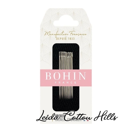 Agujas para bordar N.º 10 de Bohin ∙ Leida Cotton Hills