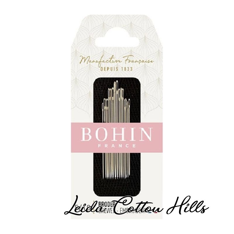 Agujas para bordar Surtido 5-10 de Bohin ∙ Leida Cotton Hills