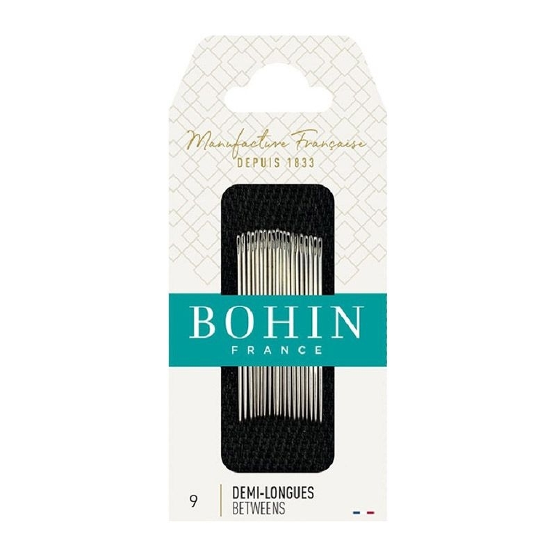 Agujas mediana para acolchar N.º 9 de Bohin ∙ Leida Cotton Hills