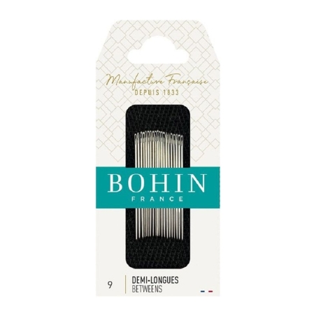 Agujas mediana para acolchar N.º 9 de Bohin ∙ Leida Cotton Hills