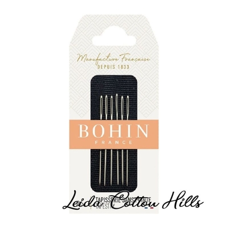 Agujas de tapicería N.º 26 de Bohin ∙ Leida Cotton Hills