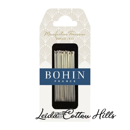 Agujas para costura N.º 7 de Bohin ∙ Leida Cotton Hills