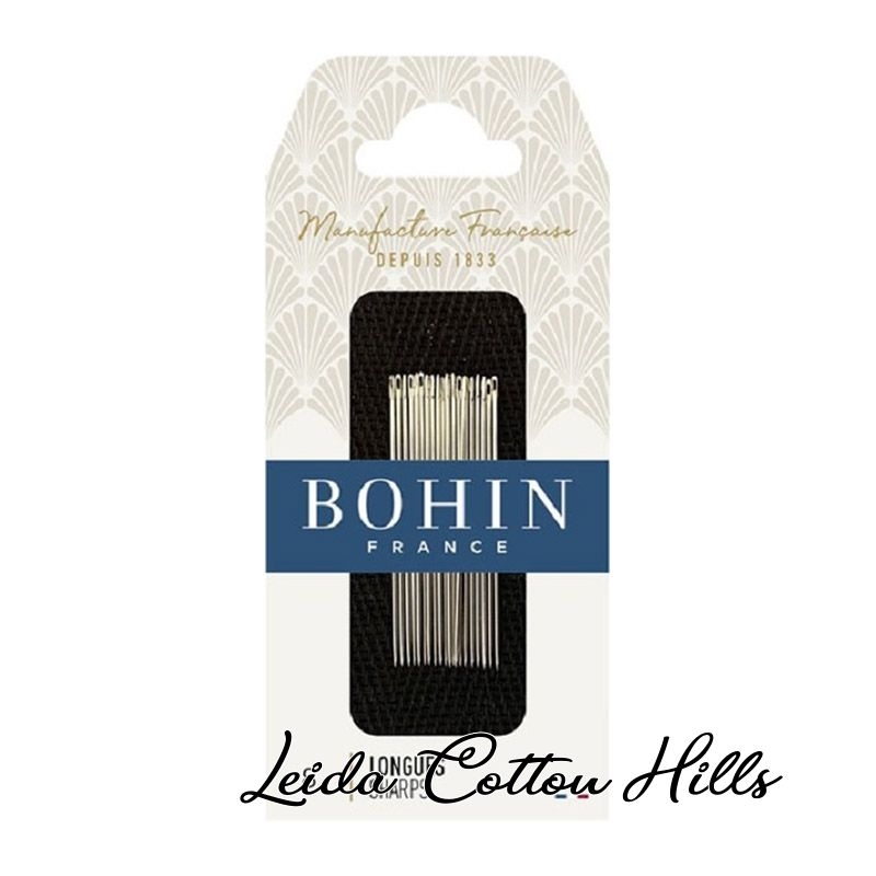 Agujas para costura N.º 8 de Bohin ∙ Leida Cotton Hills