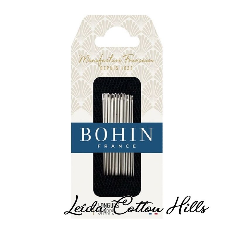 Agujas para costura N.º 9 de Bohin ∙ Leida Cotton Hills