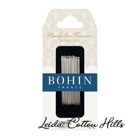 Agujas para costura N.º 9 de Bohin ∙ Leida Cotton Hills