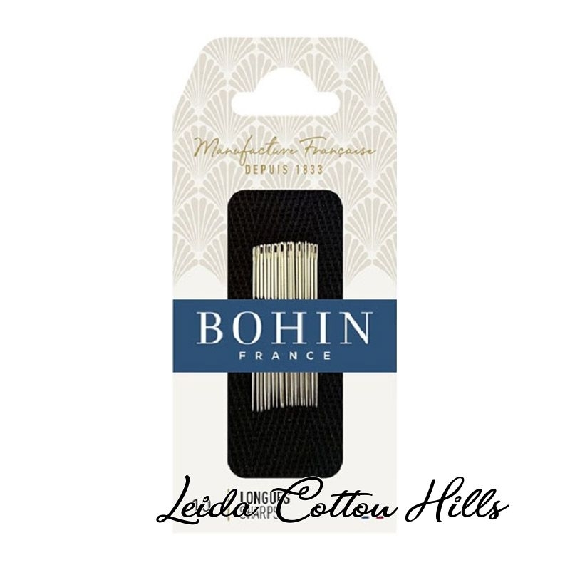 Agujas para costura N.º 10 de Bohin ∙ Leida Cotton Hills