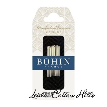 Agujas para costura N.º 10 de Bohin ∙ Leida Cotton Hills