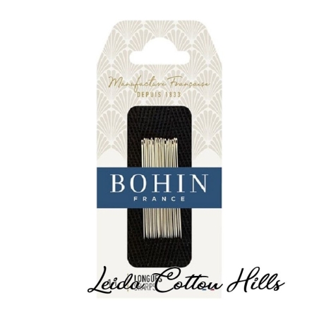 Agujas para costura N.º 11 de Bohin ∙ Leida Cotton Hills