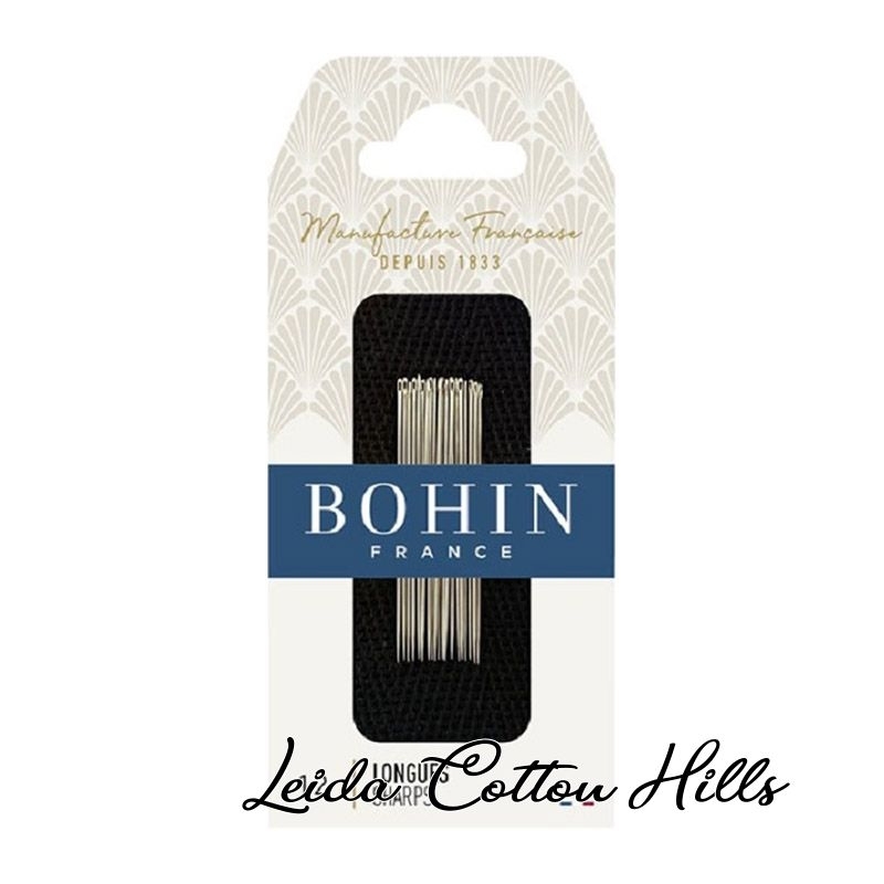 Agujas para costura N.º 12 de Bohin ∙ Leida Cotton Hills